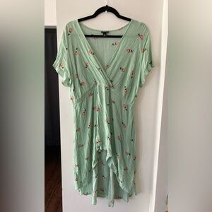 Woman’s floral shirt